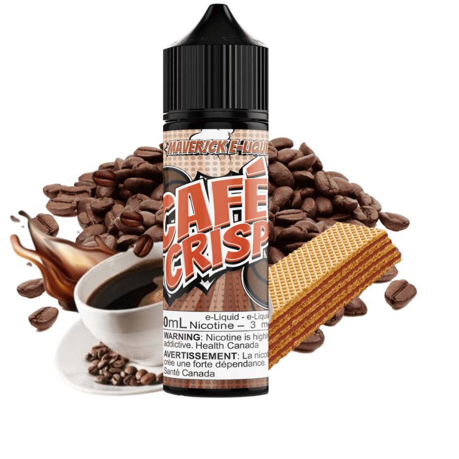 Cafe Crisp by Maverick E-Liquid-Airdrie Vape SuperStore Alberta Canada - Airdrie Vape SuperStore & Bong Shop Cafe Crisp by Maverick E-Liquid-Airdrie Vape SuperStore Alberta Canada - Airdrie Vape SuperStore & Bong Shop
