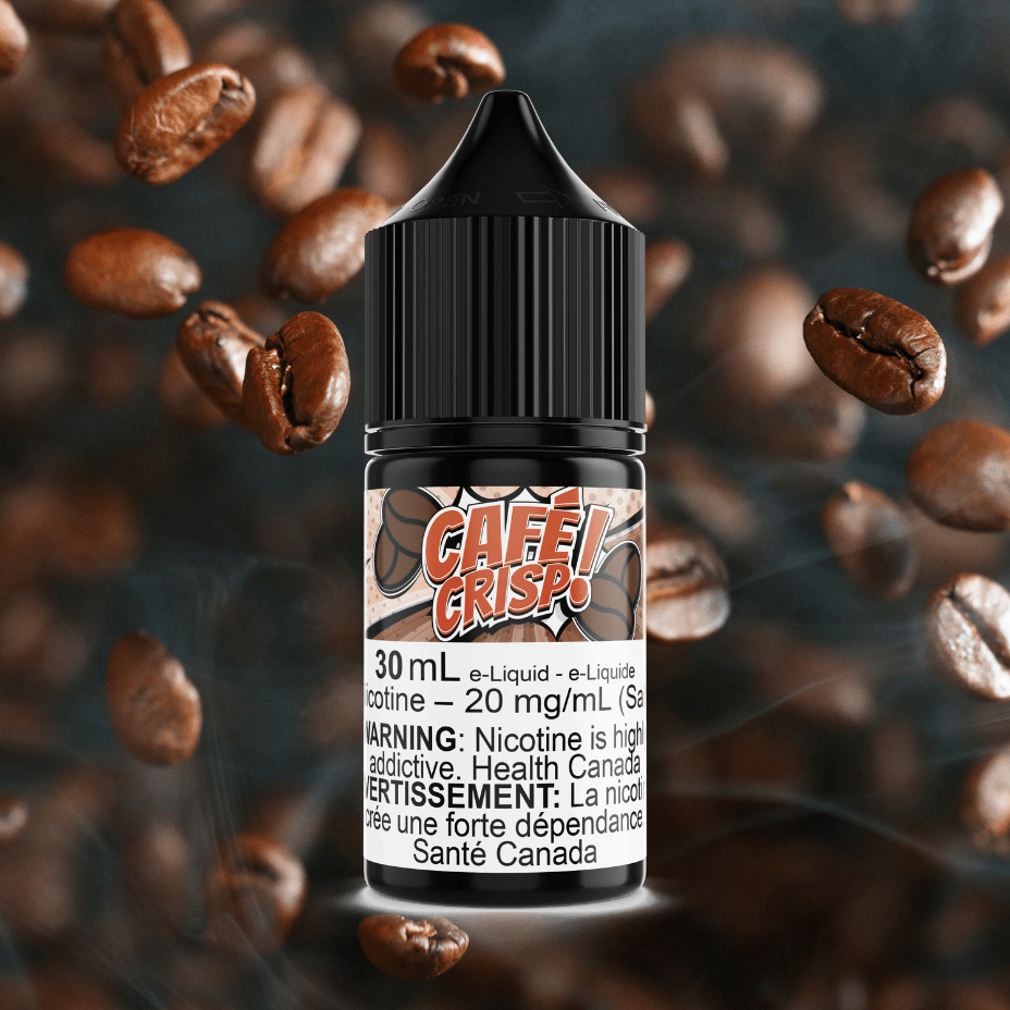 Cafe Crisp Salt by Maverick E-Liquid-Airdrie Vape SuperStore AB Canada - Airdrie Vape SuperStore & Bong Shop Cafe Crisp Salt by Maverick E-Liquid-Airdrie Vape SuperStore AB Canada - Airdrie Vape SuperStore & Bong Shop