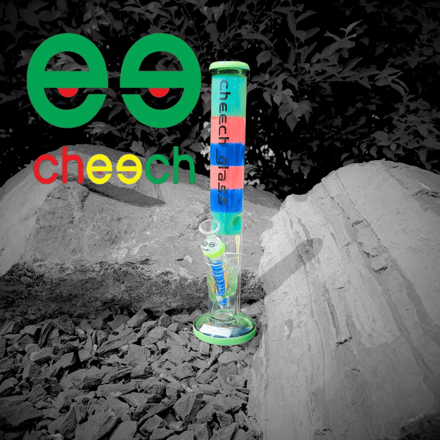 Cheech Glass Multi-Color Sand Straight Tube 17" 17" / 7mm Airdrie Vape SuperStore and Bong Shop Alberta Canada