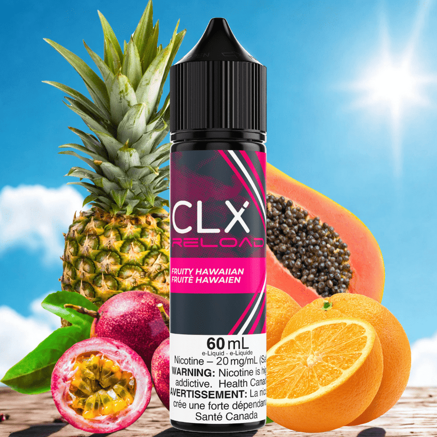 CLX Reload 60ml Salt-Fruity Hawaiian 60ml / 20mg Airdrie Vape SuperStore and Bong Shop Alberta Canada