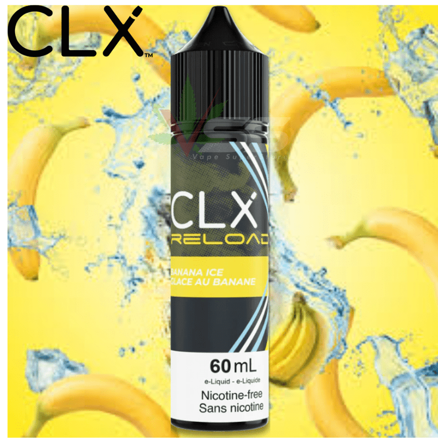 CLX Reload Freebase 60ml-Banana Ice 60mL / 3mg Airdrie Vape SuperStore and Bong Shop Alberta Canada
