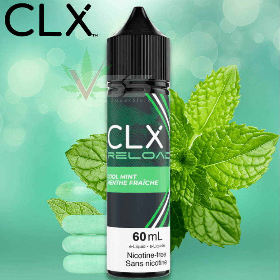 CLX Reload Freebase 60ml-Cool Mint 60ml / 3mg Airdrie Vape SuperStore and Bong Shop Alberta Canada