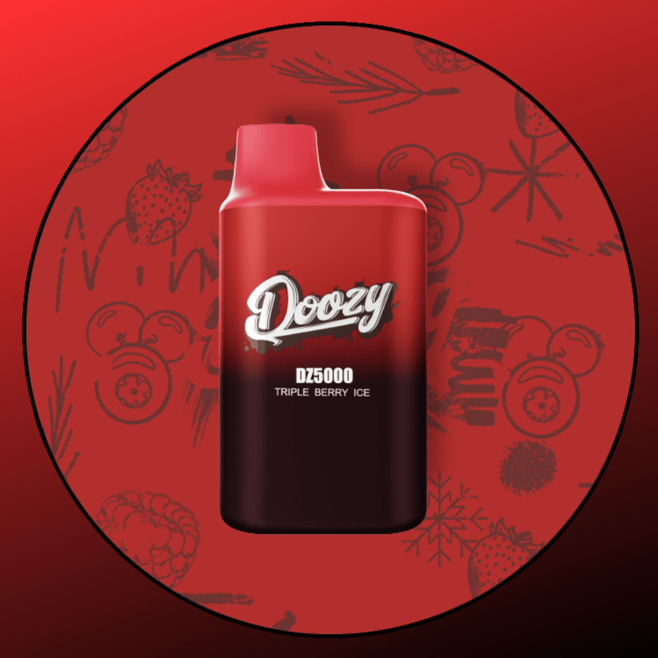Doozy DZ5000 Disposable Vape-Triple Berry Ice 5000 Puffs / 20mg Airdrie Vape SuperStore and Bong Shop Alberta Canada