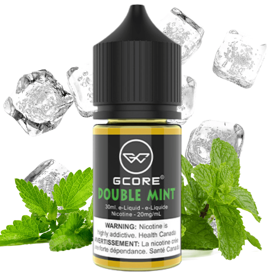 Double Mint Salt by GCore E-Juice-30ml 20mg / 30ml Airdrie Vape SuperStore and Bong Shop Alberta Canada