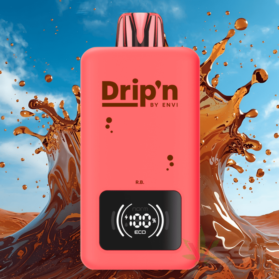 Drip'n by Envi 70K Disposable Vape - R.B. 20mg / 26mL / 70000 Puffs Airdrie Vape SuperStore and Bong Shop Alberta Canada