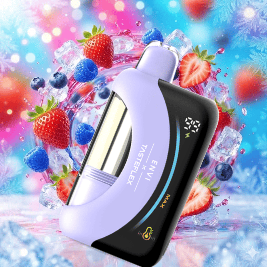 ENVI x Tasteflex Cresmo 125k Disposable Vape-Triple Berry Ice Airdrie Vape SuperStore and Bong Shop Alberta Canada