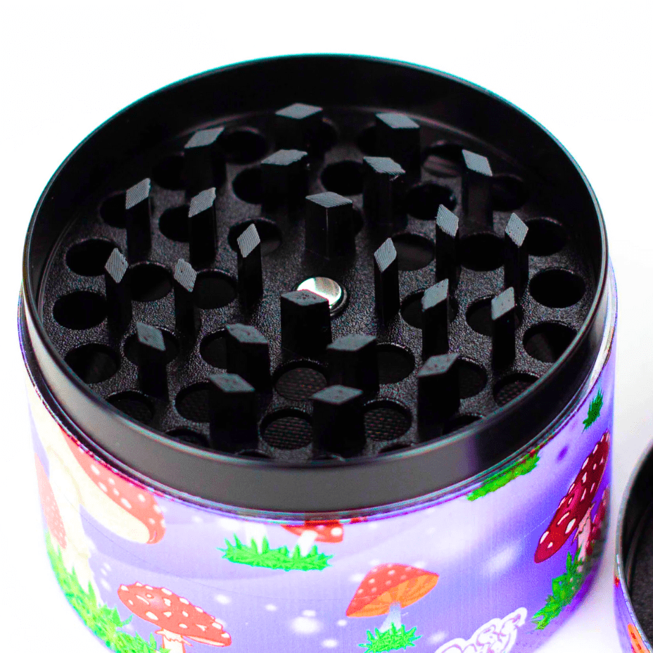 Fairytale 4 Piece Zinc Grinder - 2.5" 2.5in / 63mm Airdrie Vape SuperStore and Bong Shop Alberta Canada
