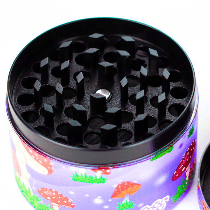 Fairytale 4 Piece Zinc Grinder - 2.5" 2.5in / 63mm Airdrie Vape SuperStore and Bong Shop Alberta Canada