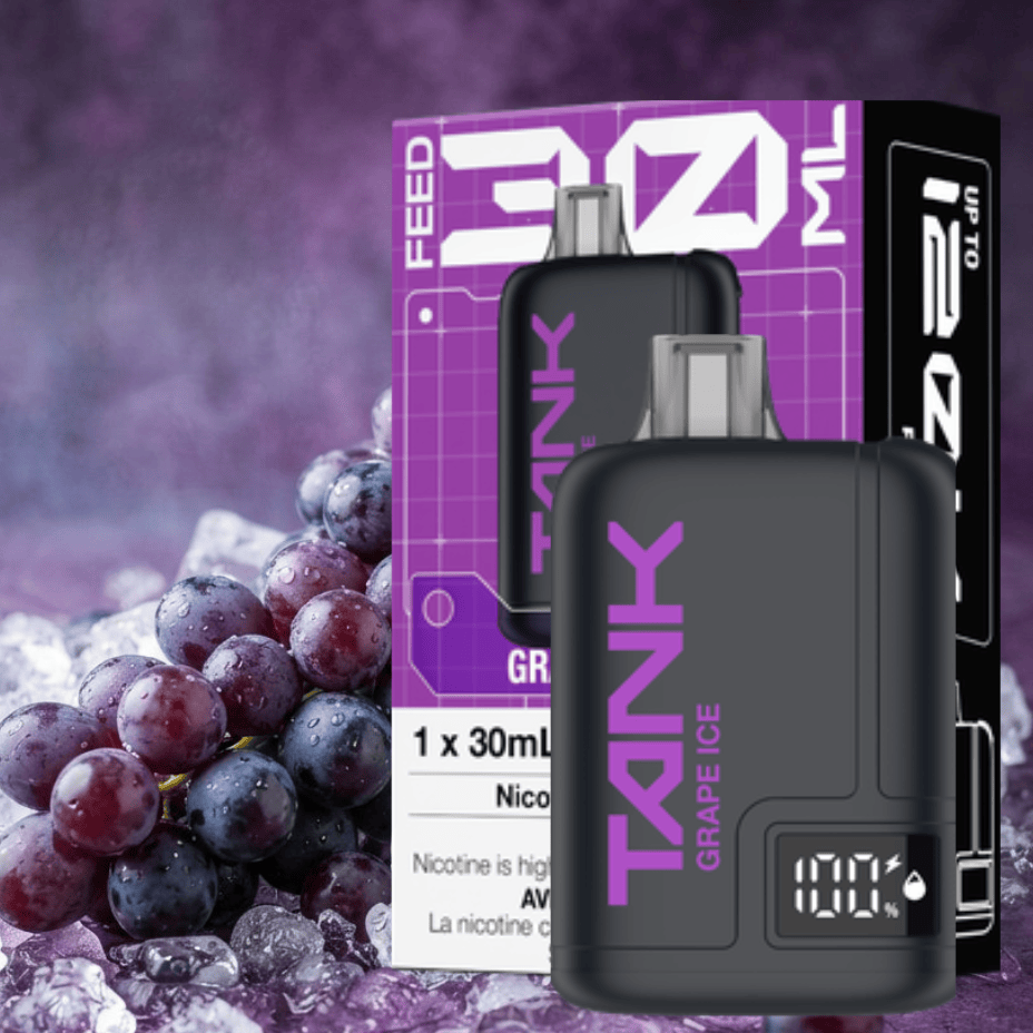 Feed Tank 120k Disposable Vape-Grape Ice Airdrie Vape SuperStore and Bong Shop Alberta Canada