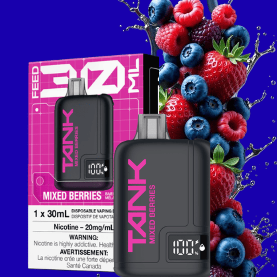 Feed Tank 120k Disposable Vape-Mixed Berries Airdrie Vape SuperStore and Bong Shop Alberta Canada
