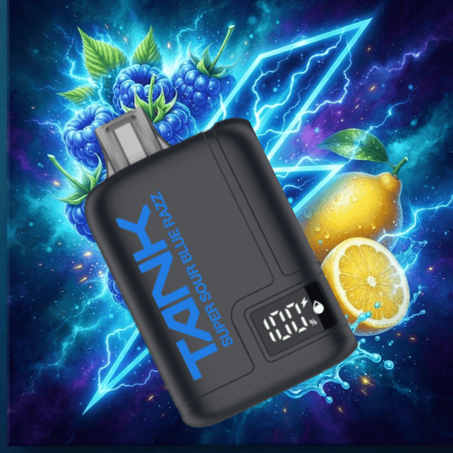 Feed Tank 120k Disposable Vape-Super Sour Blue Razz Airdrie Vape SuperStore and Bong Shop Alberta Canada
