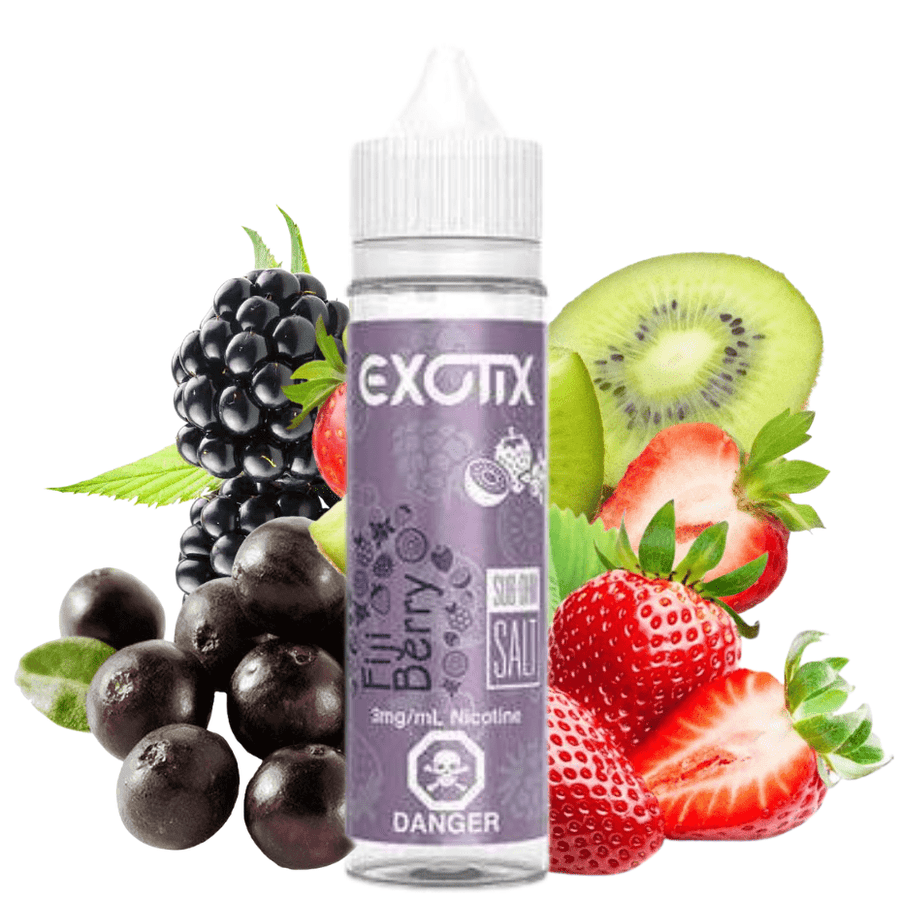 Fiji Berry By Exotix E-Liquid 60mL / 3mg Airdrie Vape SuperStore and Bong Shop Alberta Canada