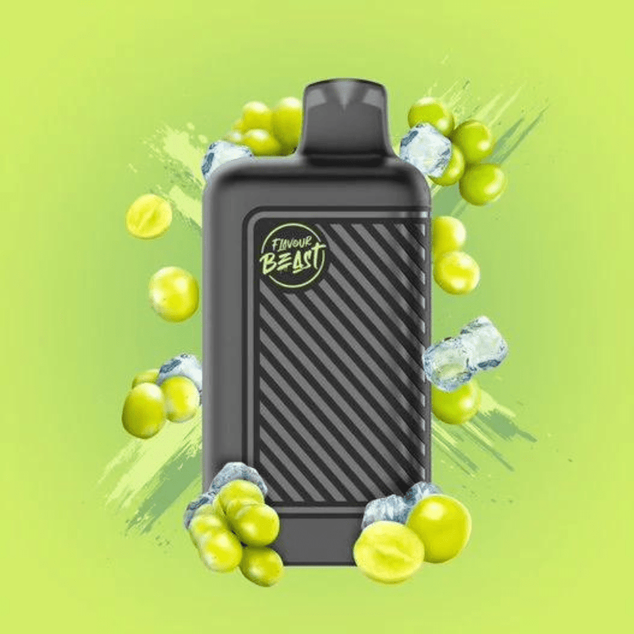 Flavour Beast Beast Mode 8K Disposable-White Grape Iced 20mg / 8000 Puffs Airdrie Vape SuperStore and Bong Shop Alberta Canada