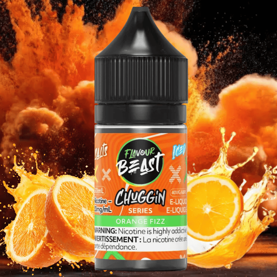 Flavour Beast Chuggin' Salt-Orange Fizz 30ml / 20mg Airdrie Vape SuperStore and Bong Shop Alberta Canada