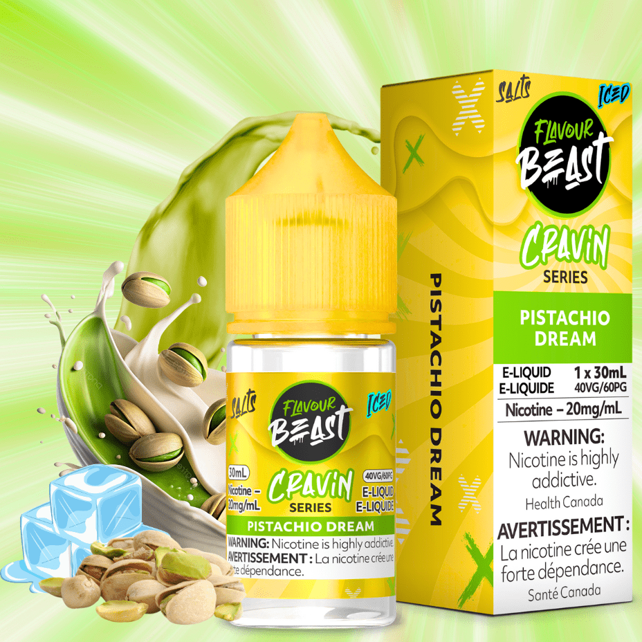 Flavour Beast Cravin' Salts-Pistachio Dream Iced
