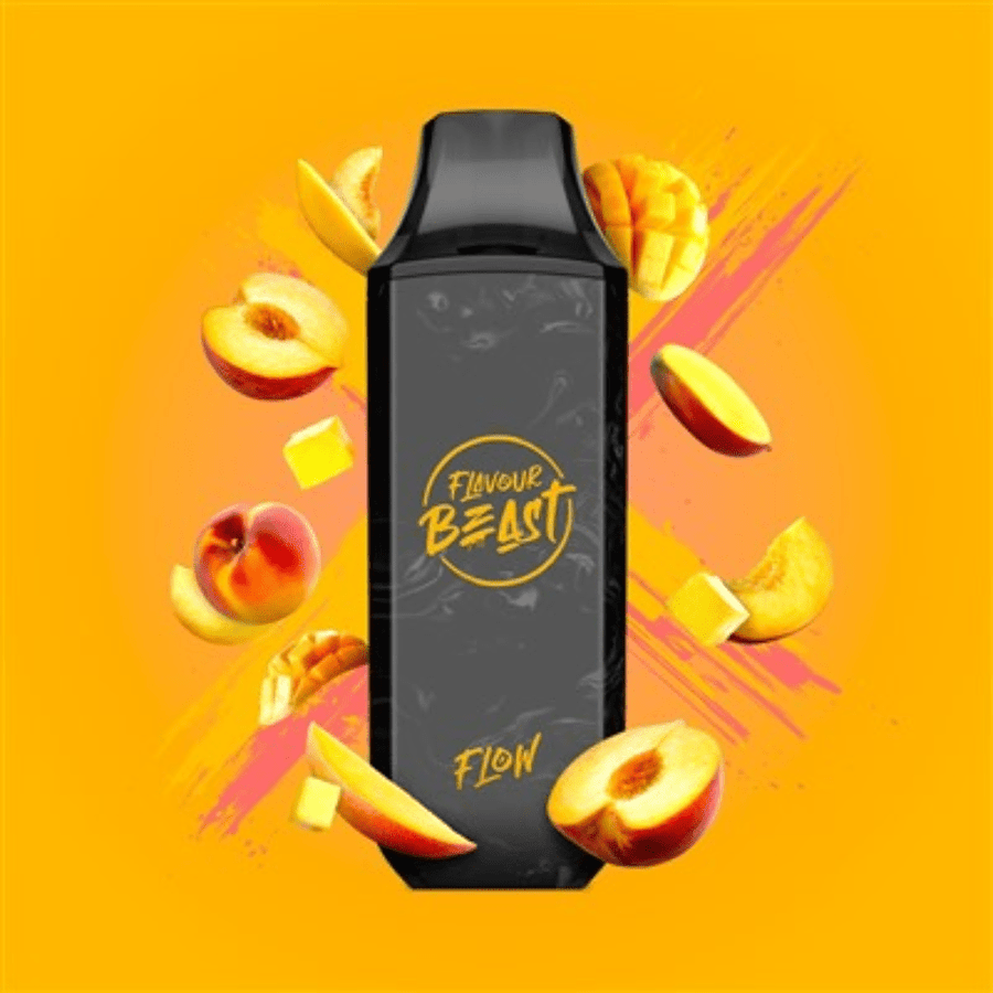 Flavour Beast Flavour Beast Flow Disposable-Mad Mango Peach 4000 Puffs / 20mg Flavour Beast Flow Disposable-Mad Mango Peach-Airdrie Vape SuperStore