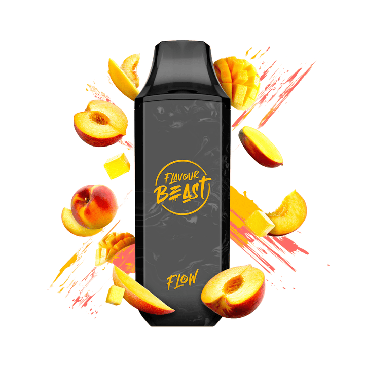 Flavour Beast Flow Disposable-Mad Mango Peach 4000 Puffs / 20mg Airdrie Vape SuperStore and Bong Shop Alberta Canada
