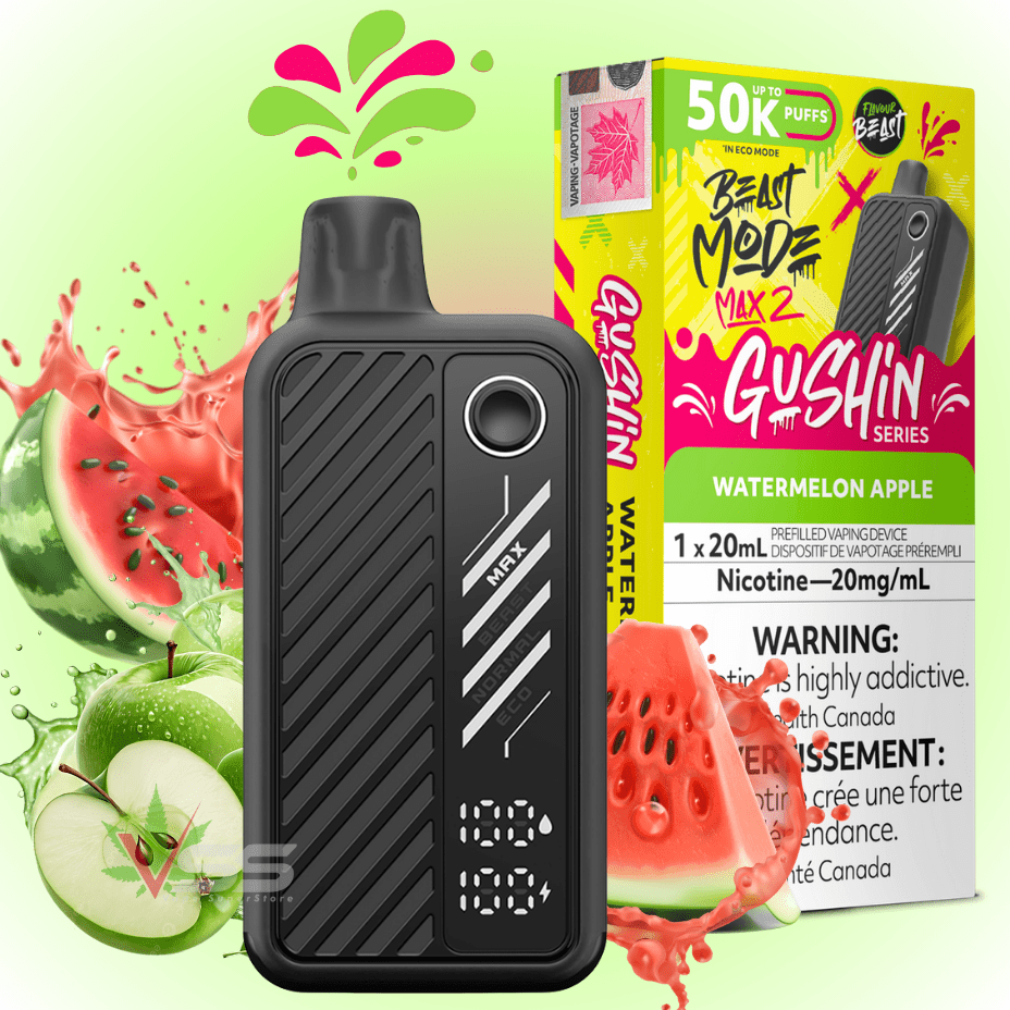 Flavour Beast Beast Mode Max 2 50k - Gushin Watermelon Apple - Airdrie Vape SuperStore & Bong Shop Flavour Beast Beast Mode Max 2 50k - Gushin Watermelon Apple - Airdrie Vape SuperStore & Bong Shop