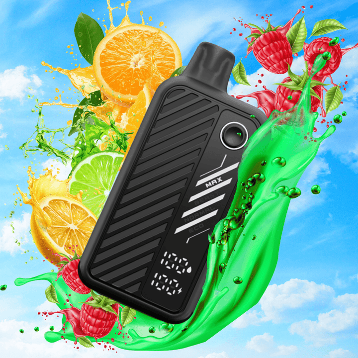 Flavour Beast Max 2 Disposable Vape-Raspberry Green Dew ICED 50000 Puffs / 20mg Airdrie Vape SuperStore and Bong Shop Alberta Canada