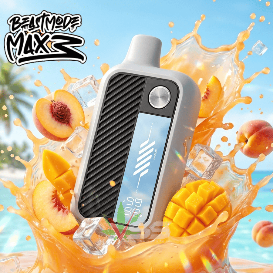 Flavour Beast Mode Max 3 60K Disposable Vape - Epic Peach Mango Ice 20mg / 60000 Puffs Airdrie Vape SuperStore and Bong Shop Alberta Canada