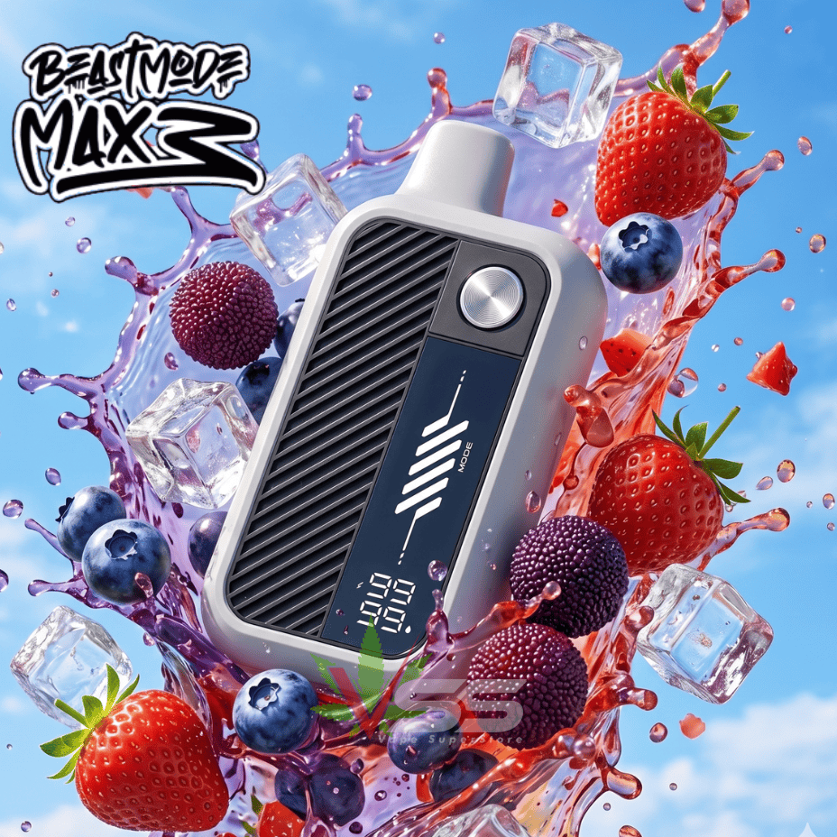 Flavour Beast Mode Max 3 60K Disposable Vape - Epic Sour Berries Ice 20mg / 60000 Puffs Airdrie Vape SuperStore and Bong Shop Alberta Canada