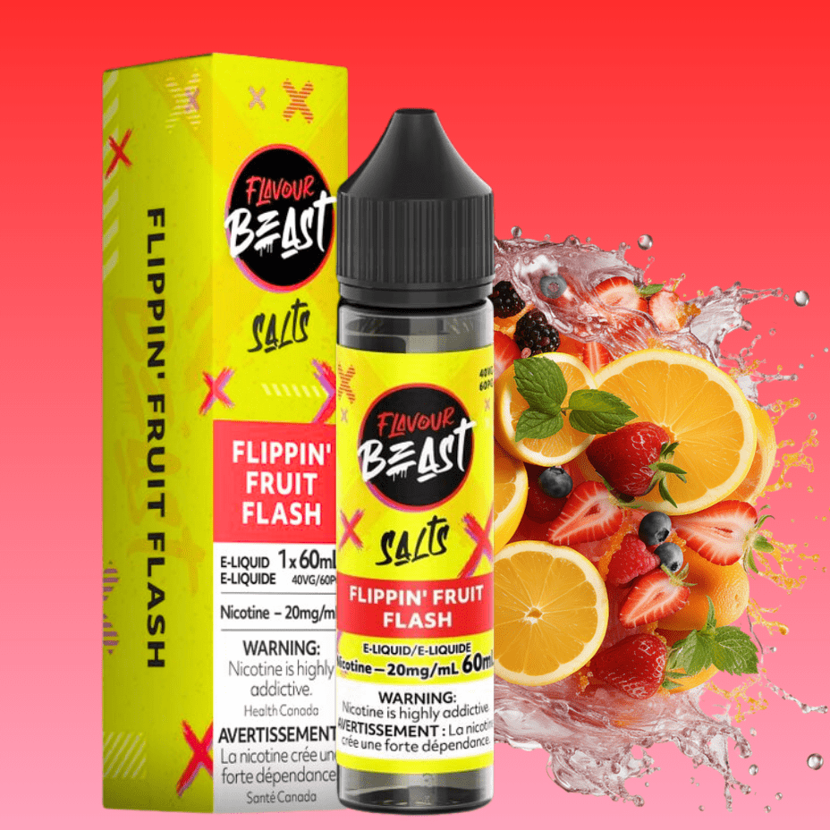 Flavour Beast Salt-Flippin' Fruit Flash-60ml inAirdrie Alberta