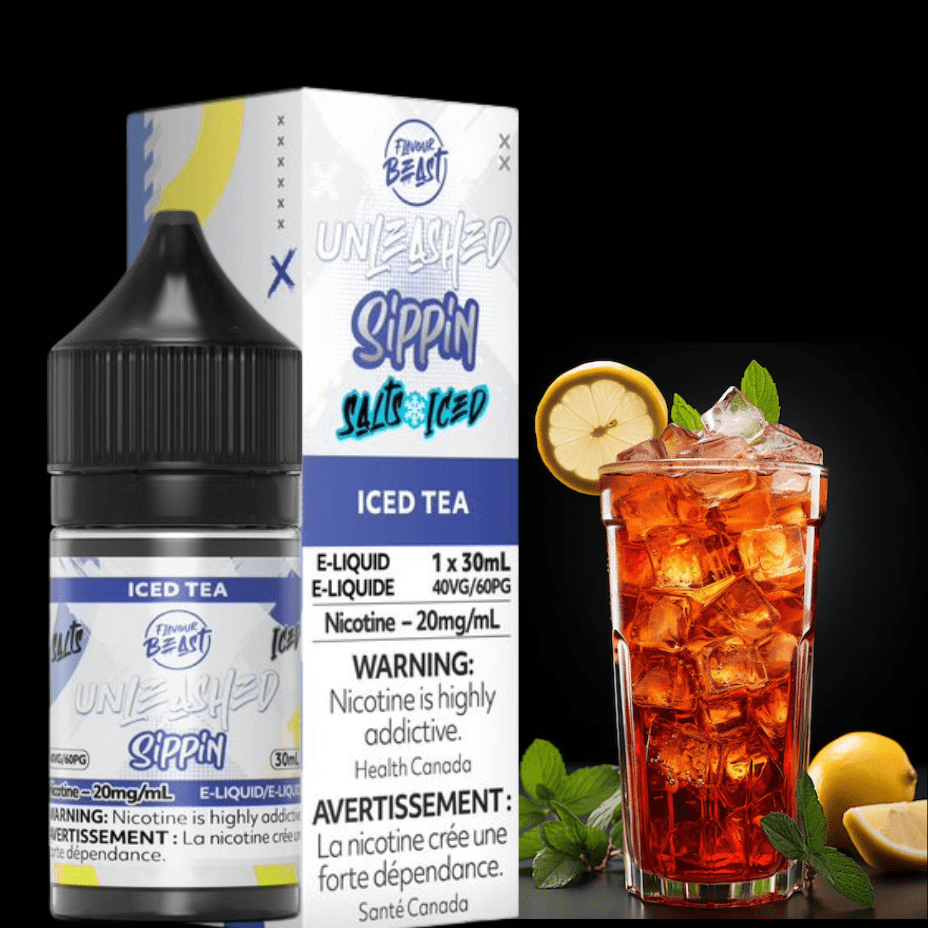 Flavour Beast Unleashed Sippin Salts- Iced Tea - Airdrie