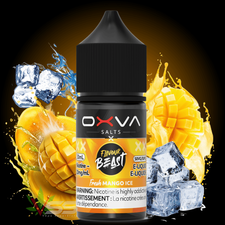 Flavour Beast x OXVA E-Liquid - Fresh Mango Ice 30mL / 20mg Airdrie Vape SuperStore and Bong Shop Alberta Canada