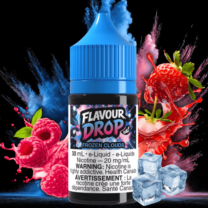 Flavour Drop Salts - Frozen Clouds 30mL / 20mg Airdrie Vape SuperStore and Bong Shop Alberta Canada
