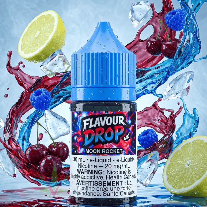 Flavour Drop Salts - Moon Rocket 30mL / 20mg Airdrie Vape SuperStore and Bong Shop Alberta Canada