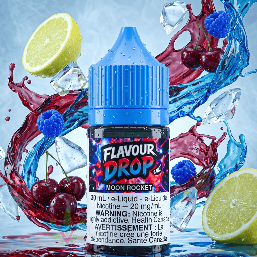 Flavour Drop Salts - Moon Rocket 30mL / 20mg Airdrie Vape SuperStore and Bong Shop Alberta Canada