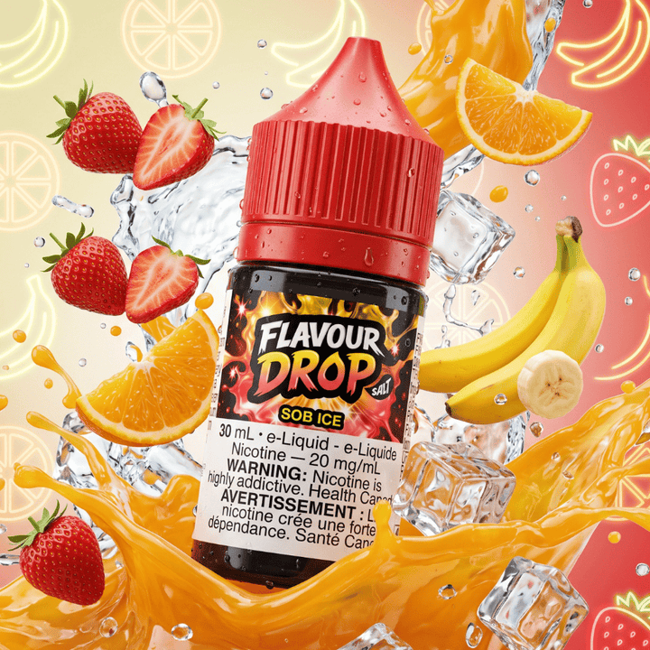 Flavour Drop Salts - SOB Ice 30mL / 20mg Airdrie Vape SuperStore and Bong Shop Alberta Canada