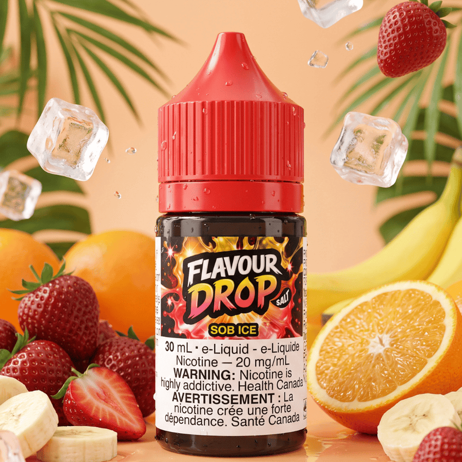 Flavour Drop Salts - SOB Ice 30mL / 20mg Airdrie Vape SuperStore and Bong Shop Alberta Canada