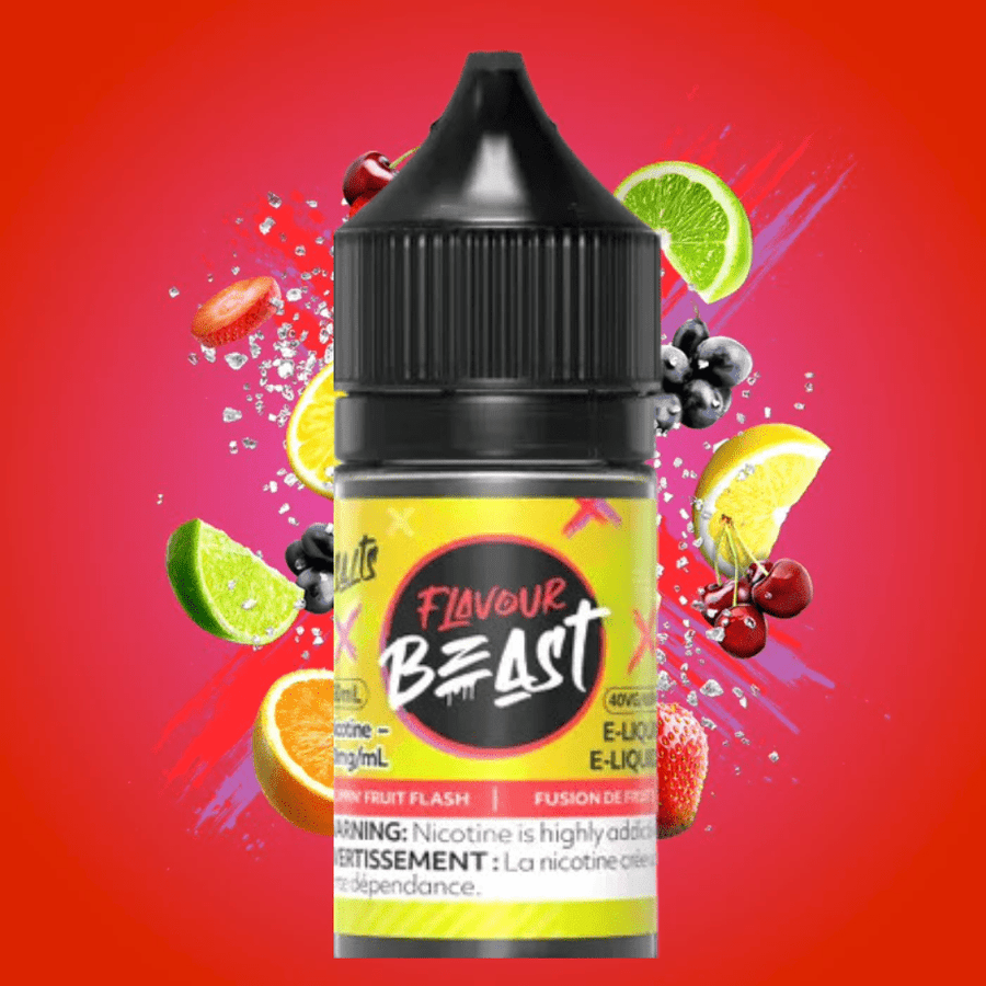 Flippin' Fruit Flash Salts by Flavour Beast E-Liquid 30ml / 20mg Airdrie Vape SuperStore and Bong Shop Alberta Canada