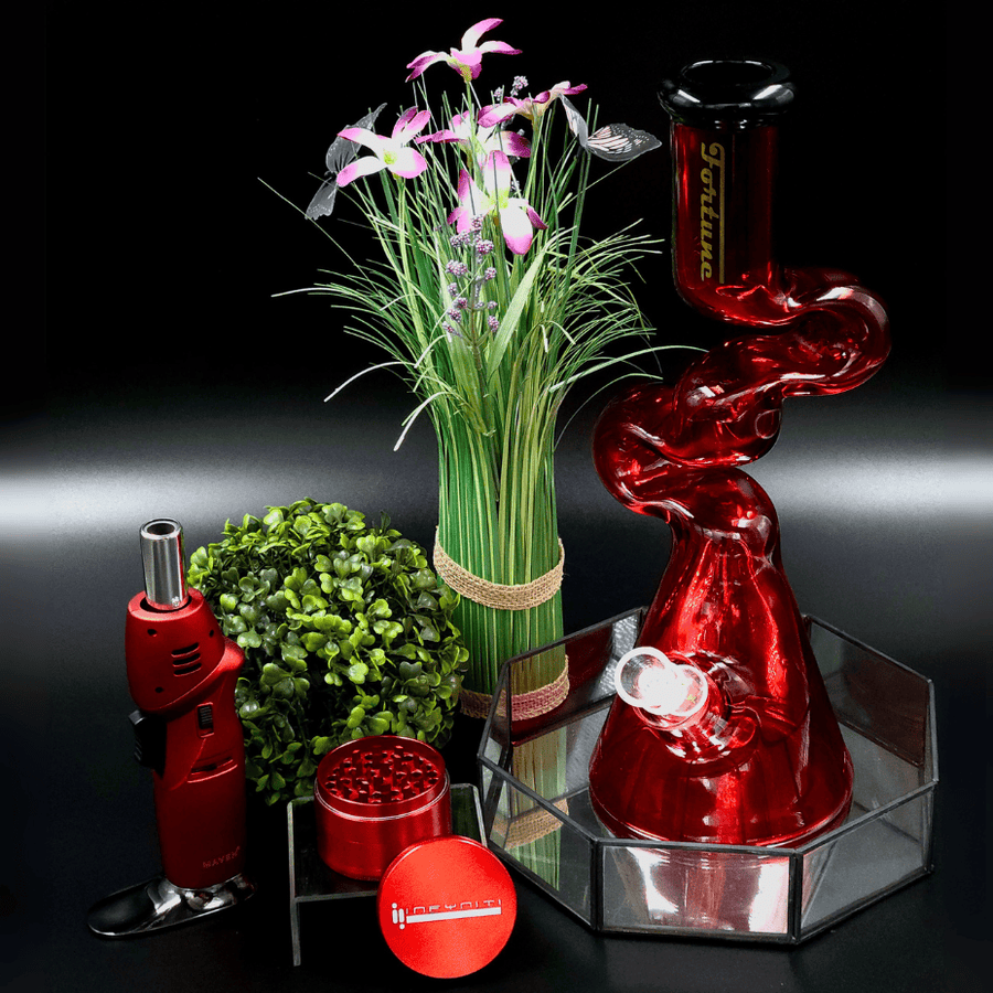 Fortune 7mm Electroplated Zig-Zag Zong 14" Airdrie Vape SuperStore and Bong Shop Alberta Canada