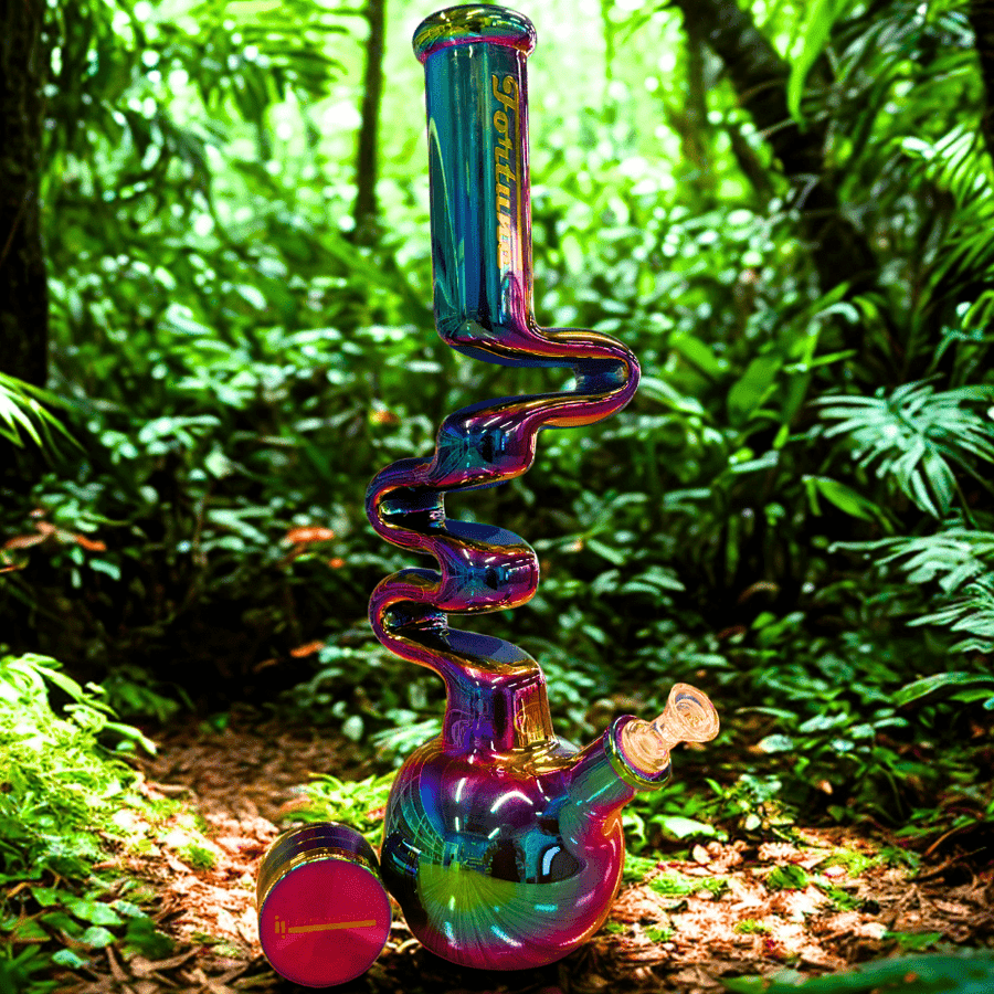 Fortune 7mm Electroplated Zig-Zag Zong 18" Airdrie Vape SuperStore and Bong Shop Alberta Canada