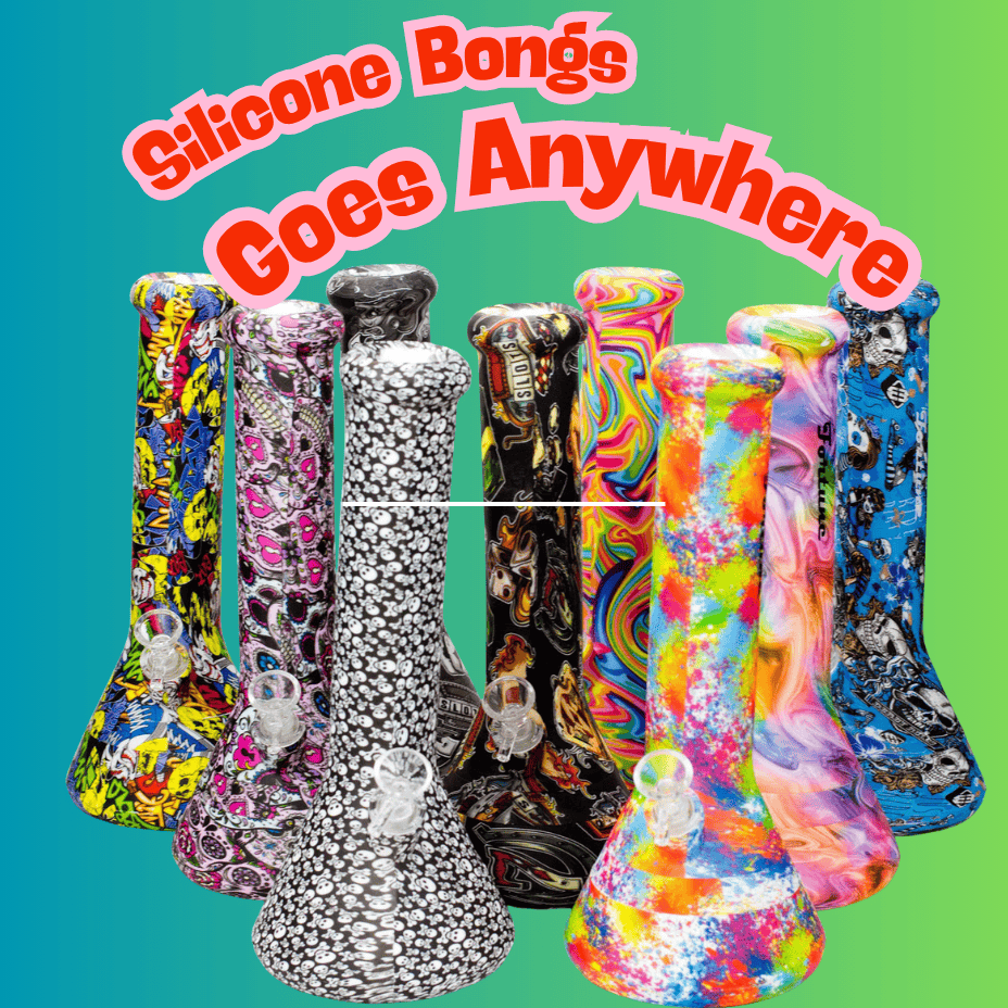 Fortune Silicone Beaker Bong-12" Airdrie Vape SuperStore and Bong Shop Alberta Canada