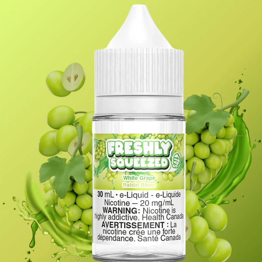 Fresh Squeezed Salt-White Grape 30ml / 12mg Airdrie Vape SuperStore and Bong Shop Alberta Canada
