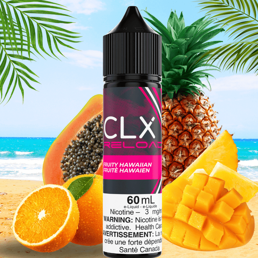 Fruity Hawaiian by CLX E-Liquid Airdrie Vape SuperStore and Bong Shop Alberta Canada