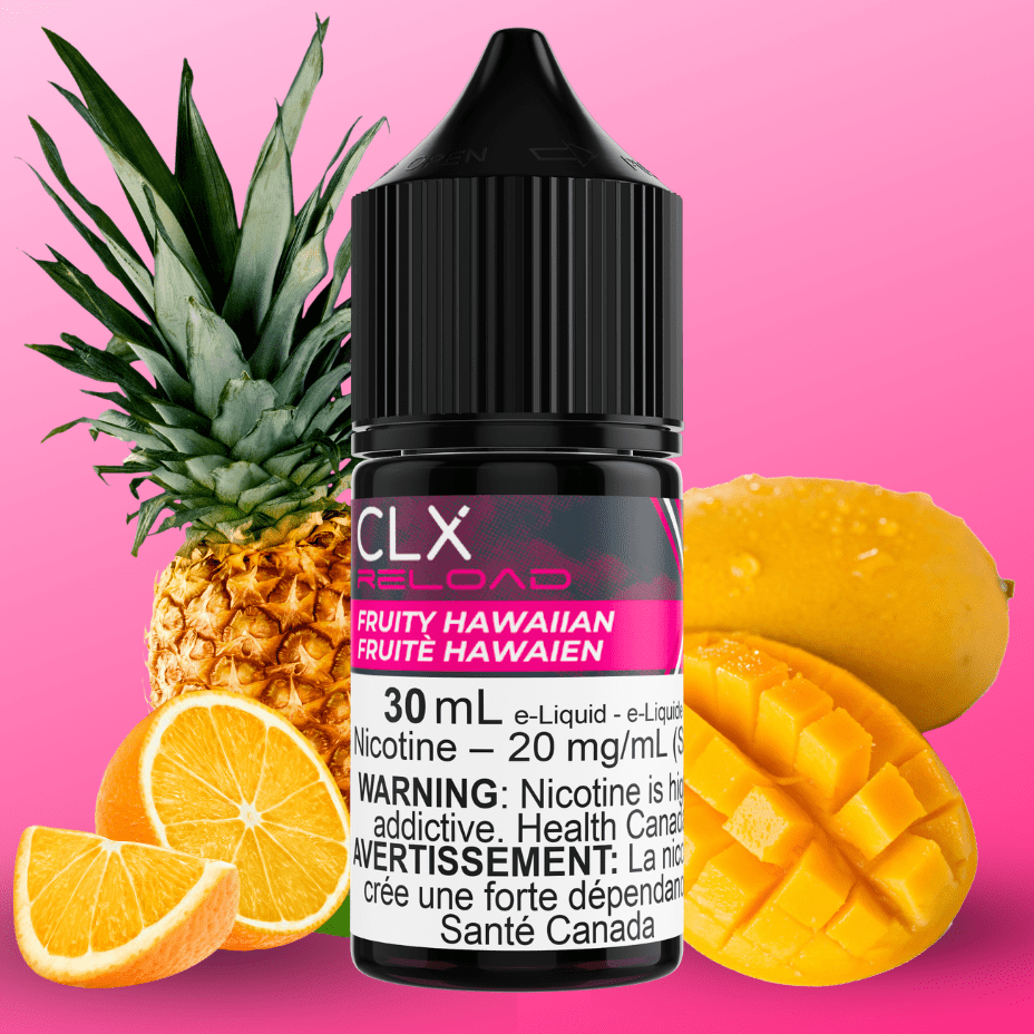Fruity Hawaiian Salt by CLX Reload E-Liquid Airdrie Vape SuperStore and Bong Shop Alberta Canada