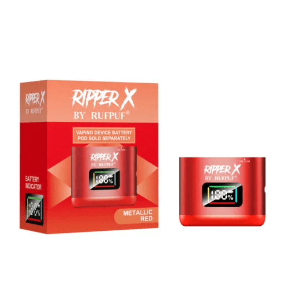Gcore Ripper X Batteries Red Airdrie Vape SuperStore and Bong Shop Alberta Canada