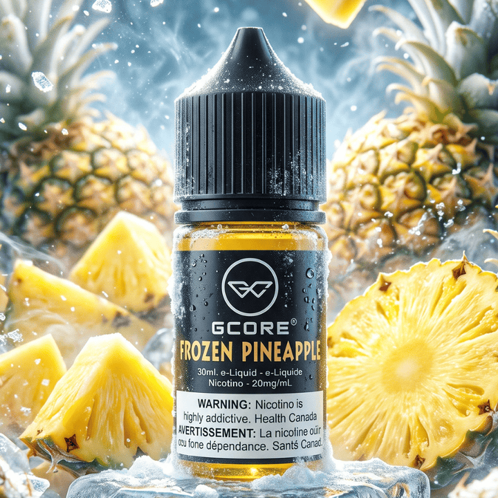 GCORE Salt - Frozen Pineapple 30mL 20mg / 30ml Airdrie Vape SuperStore and Bong Shop Alberta Canada