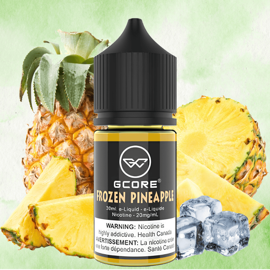 GCORE Salt - Frozen Pineapple 30mL 20mg / 30ml Airdrie Vape SuperStore and Bong Shop Alberta Canada