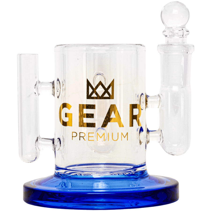 Gear Premium Glass Gear Premium Dab Station Blue Accent Gear Premium Dab Station-Airdrie Vape SuperStore and Bong Shop Alberta