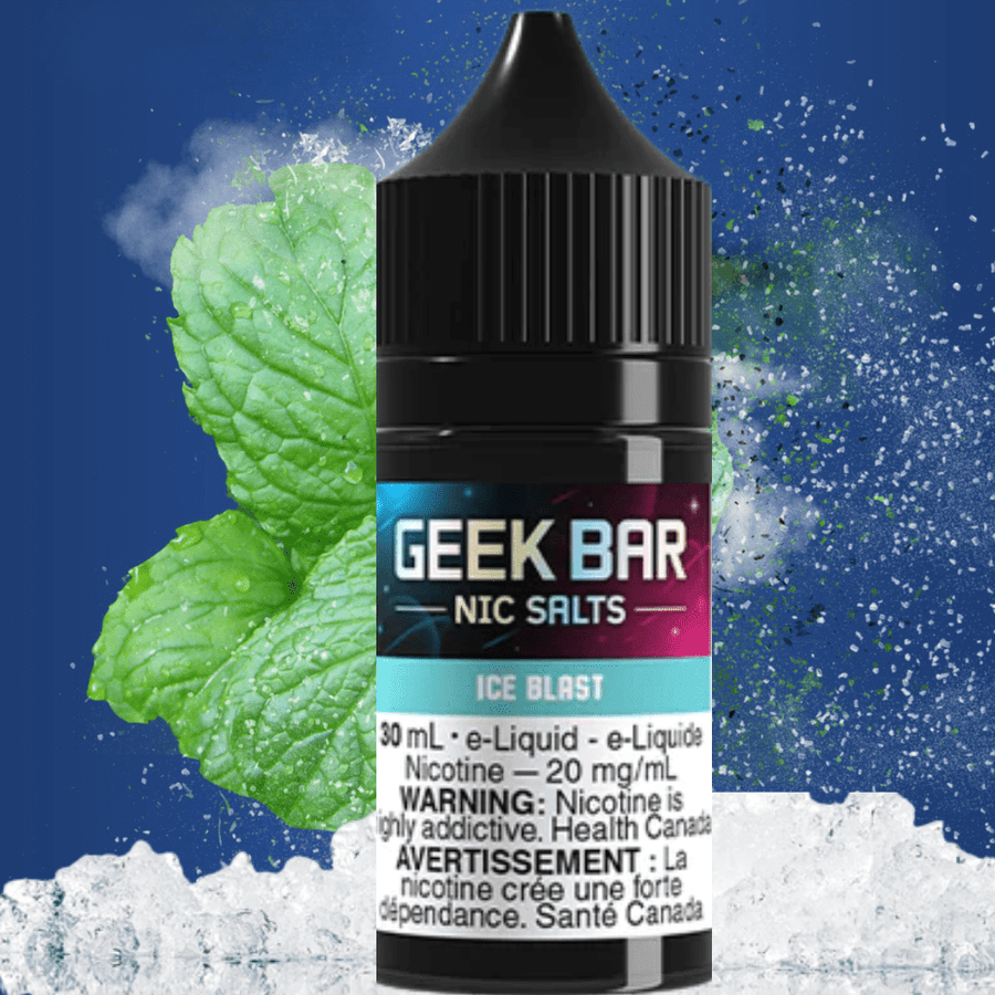 Geek Bar Nic Salt-Ice Blast Airdrie Vape SuperStore and Bong Shop Alberta Canada