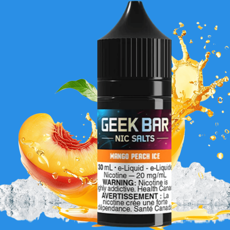Geek Bar Nic Salt-Mango Peach Ice Airdrie Vape SuperStore and Bong Shop Alberta Canada