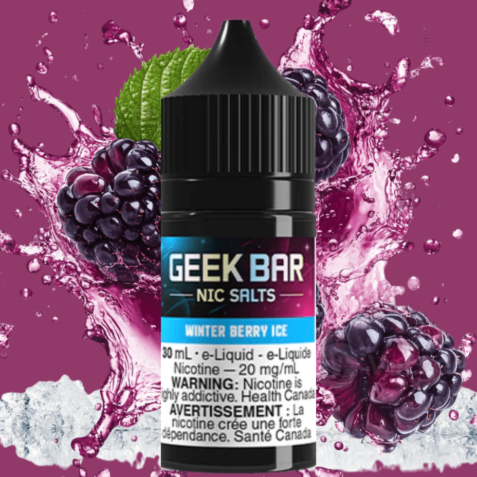 Geek Bar Nic Salt-White Berry Ice 30ml in Airdrie Alberta - Airdrie Vape SuperStore & Bong Shop Geek Bar Nic Salt-White Berry Ice 30ml in Airdrie Alberta - Airdrie Vape SuperStore & Bong Shop