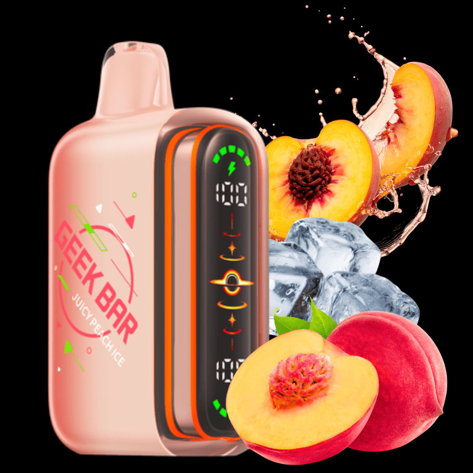 Geek Bar Pulse 2 80K Disposable Vape - Juicy Peach Ice 80000 Puffs / 20mg Airdrie Vape SuperStore and Bong Shop Alberta Canada