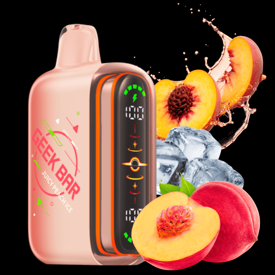 Geek Bar Pulse 2 80K Disposable Vape - Juicy Peach Ice 80000 Puffs / 20mg Airdrie Vape SuperStore and Bong Shop Alberta Canada