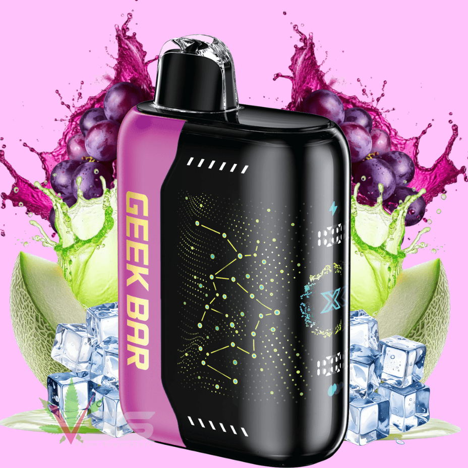Geek Bar Pulse X 25K Disposable Vape - Grape Honeydew Ice 25000 Puffs / 20mg Airdrie Vape SuperStore and Bong Shop Alberta Canada
